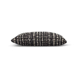 Elaine Smith Channel Noir Black 12"x20" Decorative Pillow