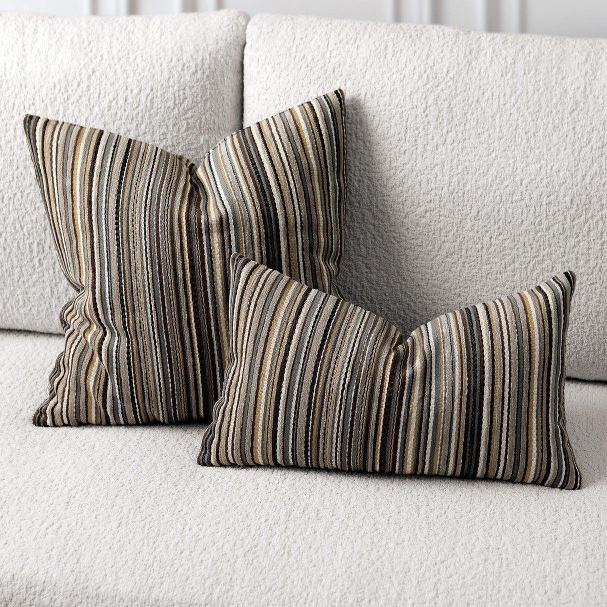 Elaine Smith Lush Velvet Earth Brown 12"x20" Decorative Pillow