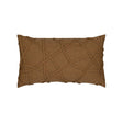 Elaine Smith Illusion Teak Brown 12"x20" Decorative Pillow