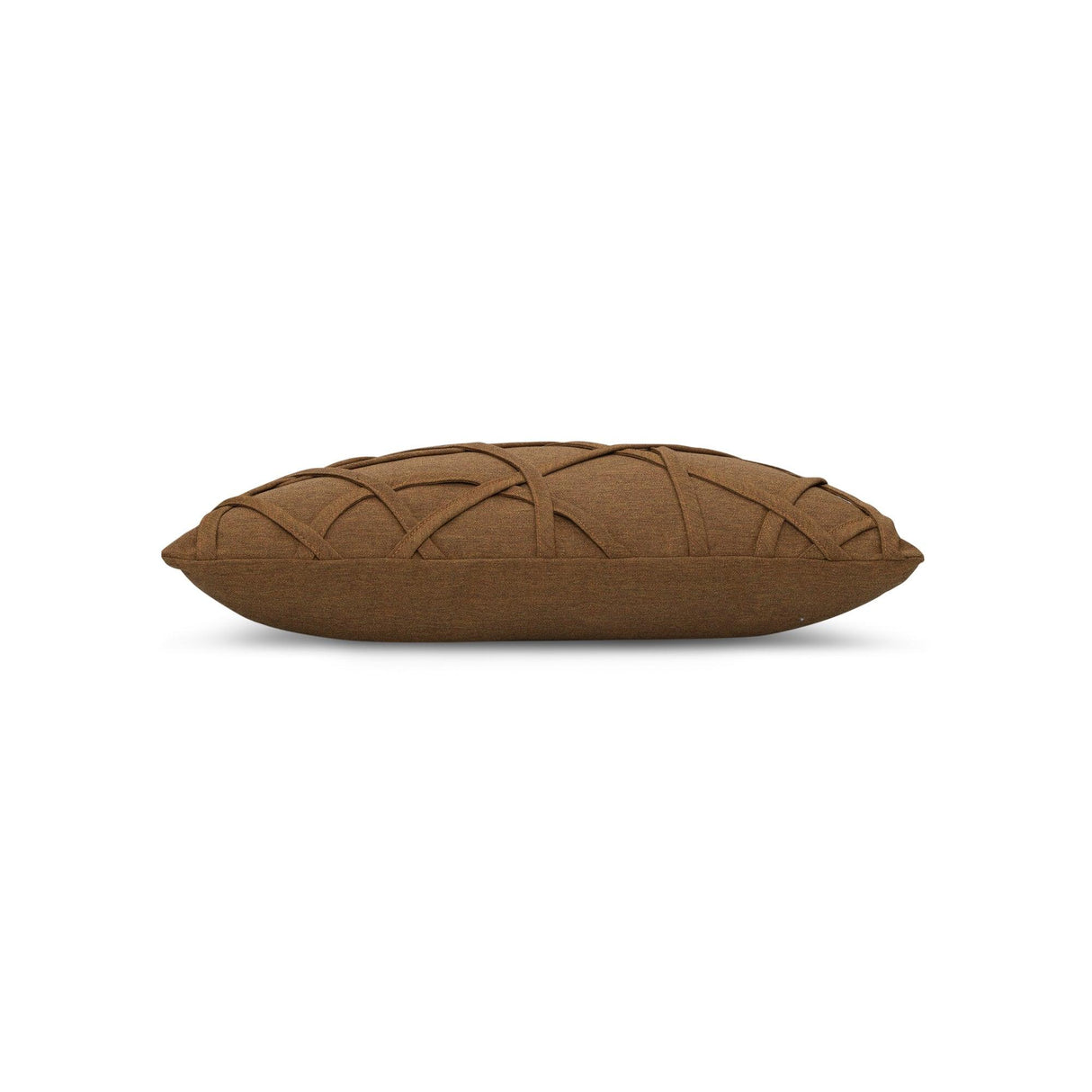 Elaine Smith Illusion Teak Brown 12"x20" Decorative Pillow