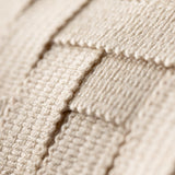 Elaine Smith Entwine Crema Ivory 12"x20" Decorative Pillow