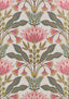 Thibaut Lotus Cranberry Wallpaper