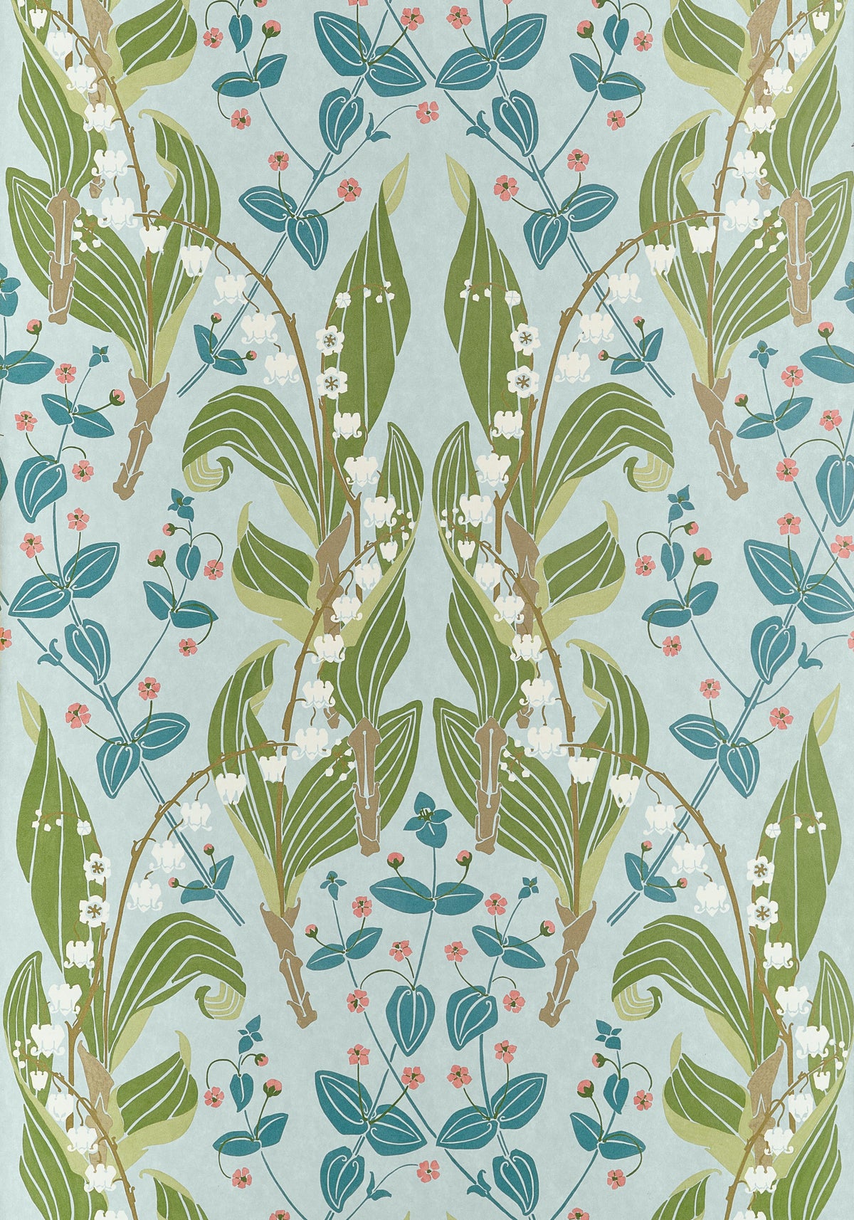 Thibaut Harbor Springs Spa Blue Wallpaper
