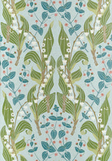 Thibaut Harbor Springs Spa Blue Wallpaper