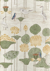 Thibaut Malea Gold Wallpaper