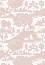 Thibaut La Foret Blush Wallpaper