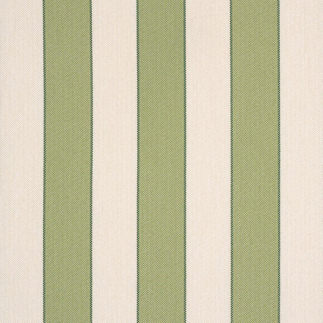Schumacher Hospitality Blumont Stripe In/Out Kiwi Fabric