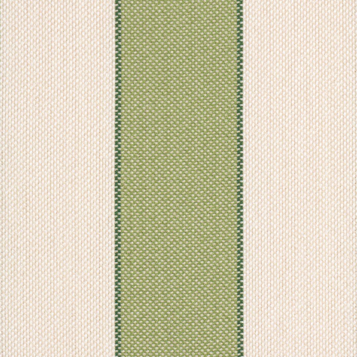 Schumacher Hospitality Blumont Stripe In/Out Kiwi Fabric