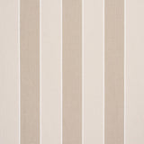 Schumacher Hospitality Blumont Stripe In/Out Taupe Fabric