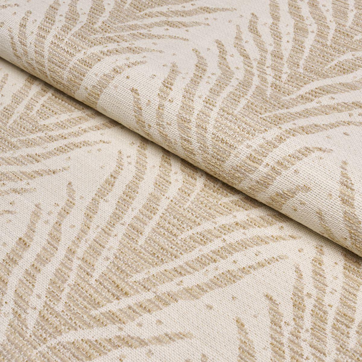 Schumacher Hospitality Creeping Fern In/Out Sand Fabric