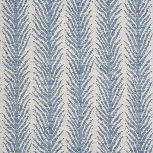 Schumacher Hospitality Creeping Fern In/Out Ocean Fabric