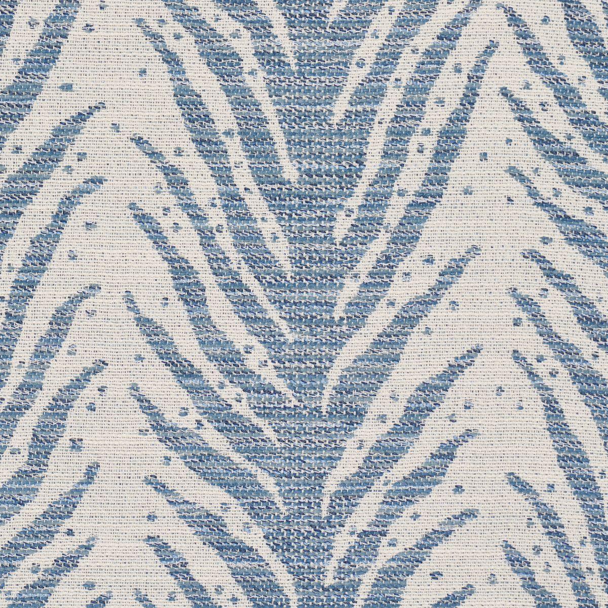 Schumacher Hospitality Creeping Fern In/Out Ocean Fabric
