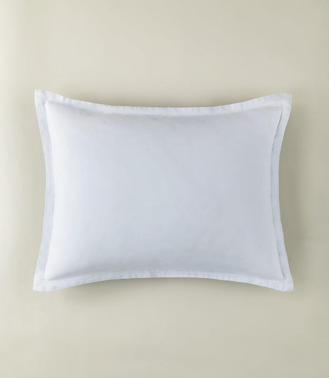 Peacock Alley EUROPEAN WASHED LINEN PILLOW CASES