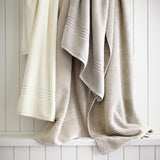 Peacock Alley Chelsea Plush Bath Towel Set LINEN