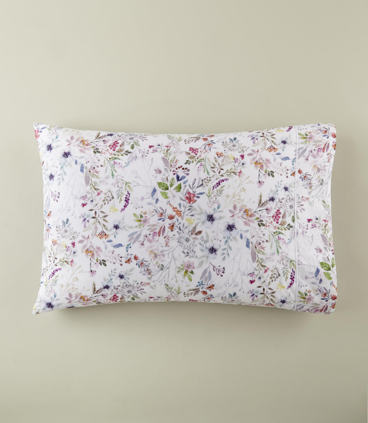 Peacock Alley Chloe Floral Percale Pillow Case Set STANDARD