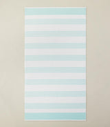 Peacock Alley AEGEAN STRIPE BEACH TOWEL Aqua