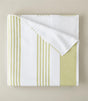 Peacock Alley AEGEAN STRIPE BEACH TOWEL Lime