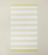 Peacock Alley AEGEAN STRIPE BEACH TOWEL Lime