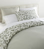 Peacock Alley Highgrove Classic Printed Duvet Set Moss