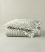 Peacock Alley Highgrove Classic Printed Duvet Set Moss