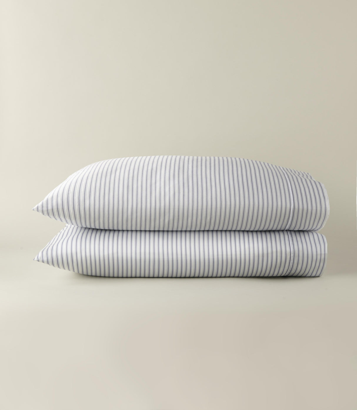 Peacock Alley Windsor Stripe Pillow Cases Wedgewood