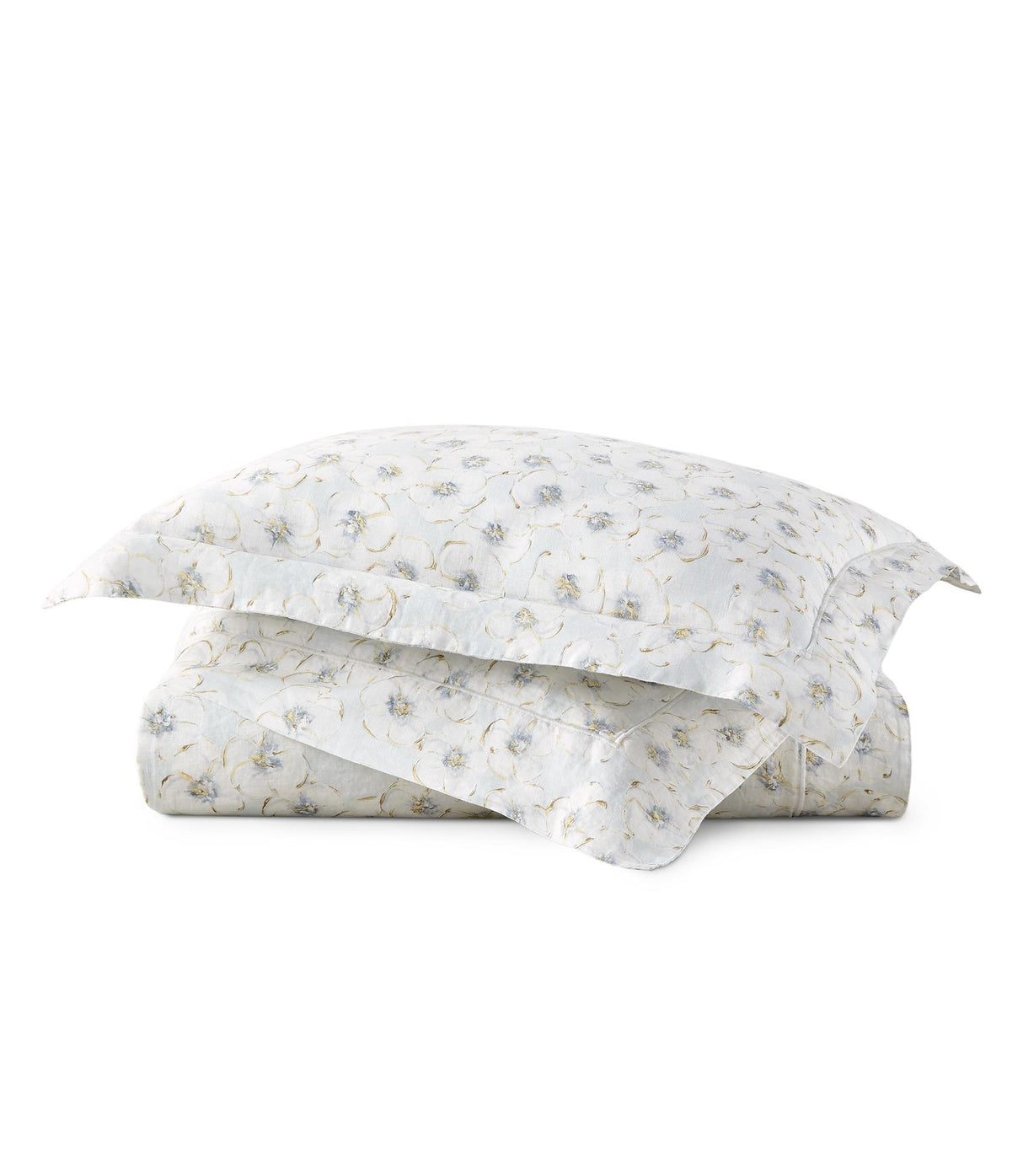 Peacock Alley ELLA LINEN DUVET SET Sky