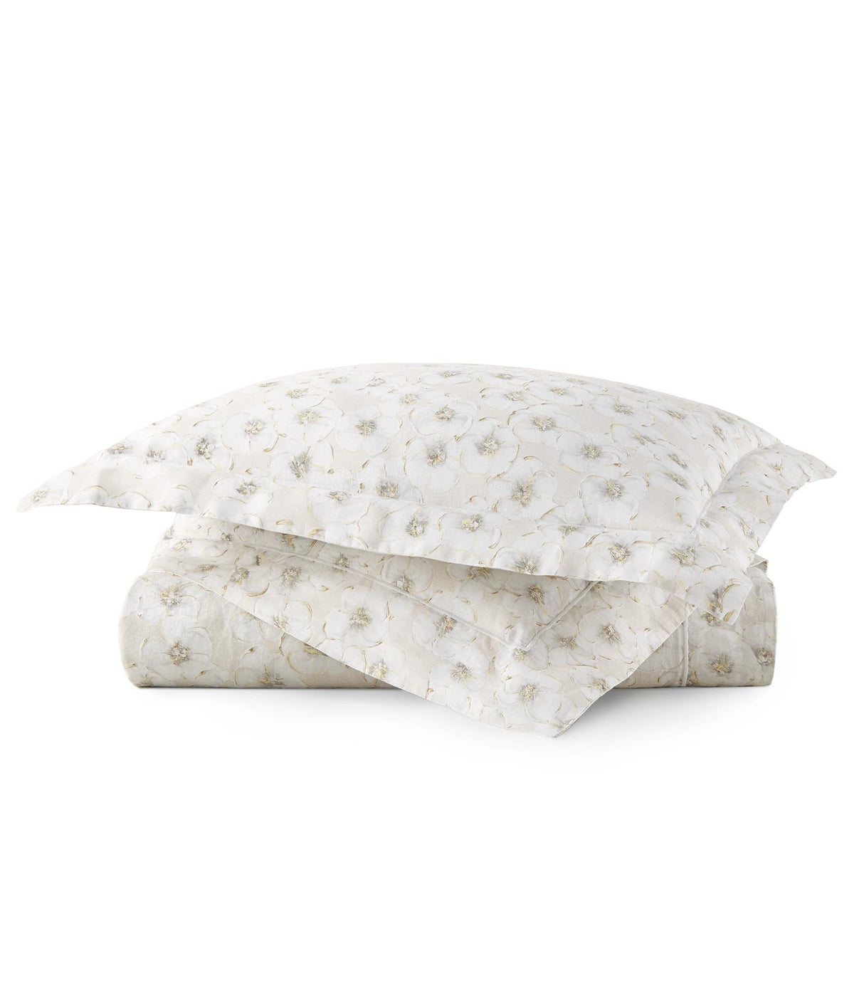 Peacock Alley ELLA LINEN DUVET SET Natural