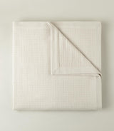 Peacock Alley NEWPORT COTTON BLANKET PLATINUM