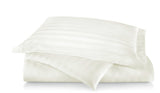 Peacock Alley Soprano Stripe Sateen Duvet Set IVORY