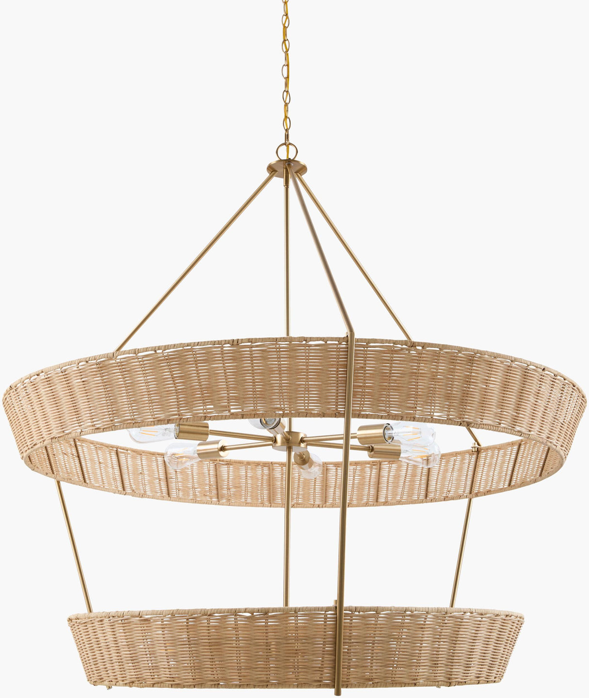 Surya Elyon ELYN-003 46"L x 46"W x 45"H Ceiling Lighting