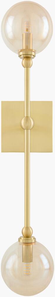 Surya Norvos NRVS-001 24"L x 5"W x 24"H Wall Lighting