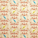 Pindler TIKI ROOM CORAL Fabric