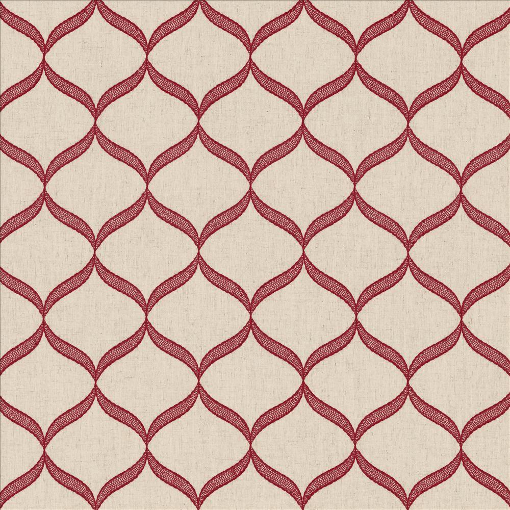 Kasmir Mimosa Garnet Fabric
