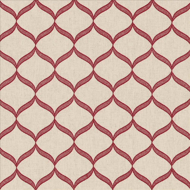 Kasmir Mimosa Garnet Fabric