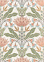 Thibaut Lotus Apricot Wallpaper
