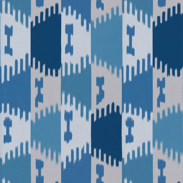 Brunschwig & Fils FOREZAN OUTDOOR BLUE Fabric