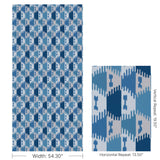 Brunschwig & Fils FOREZAN OUTDOOR BLUE Fabric