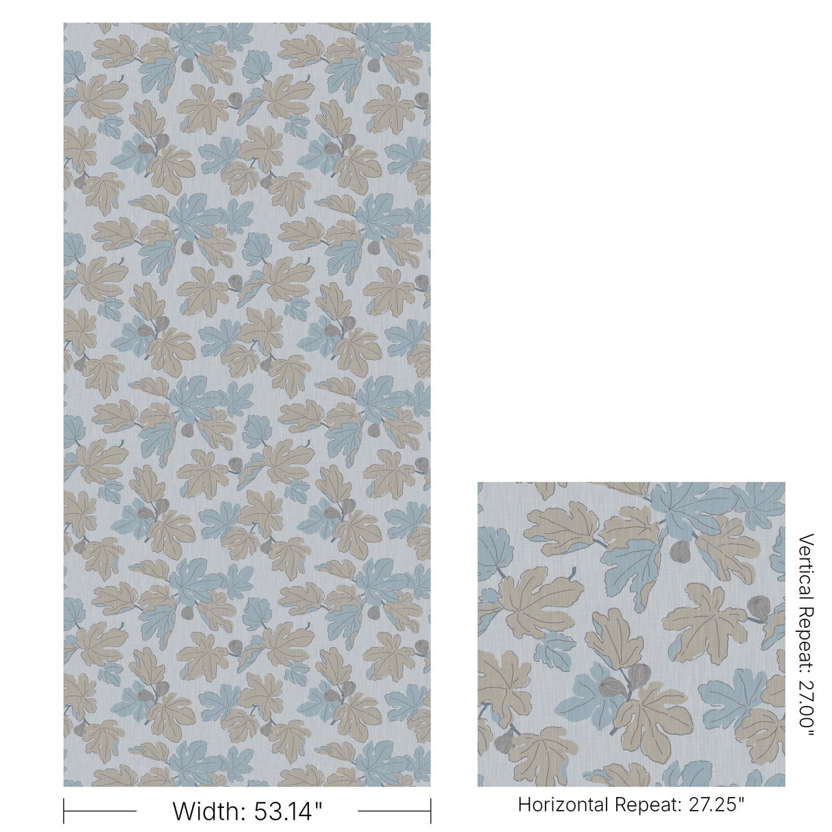 Brunschwig & Fils FIGUIER OUTDOOR SAND/MIST Fabric