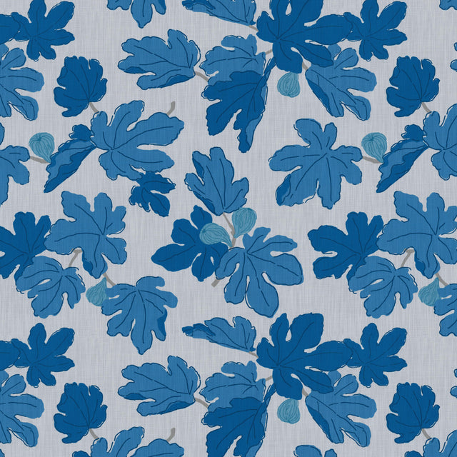 Brunschwig & Fils FIGUIER OUTDOOR BLUE Fabric