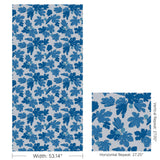 Brunschwig & Fils FIGUIER OUTDOOR BLUE Fabric