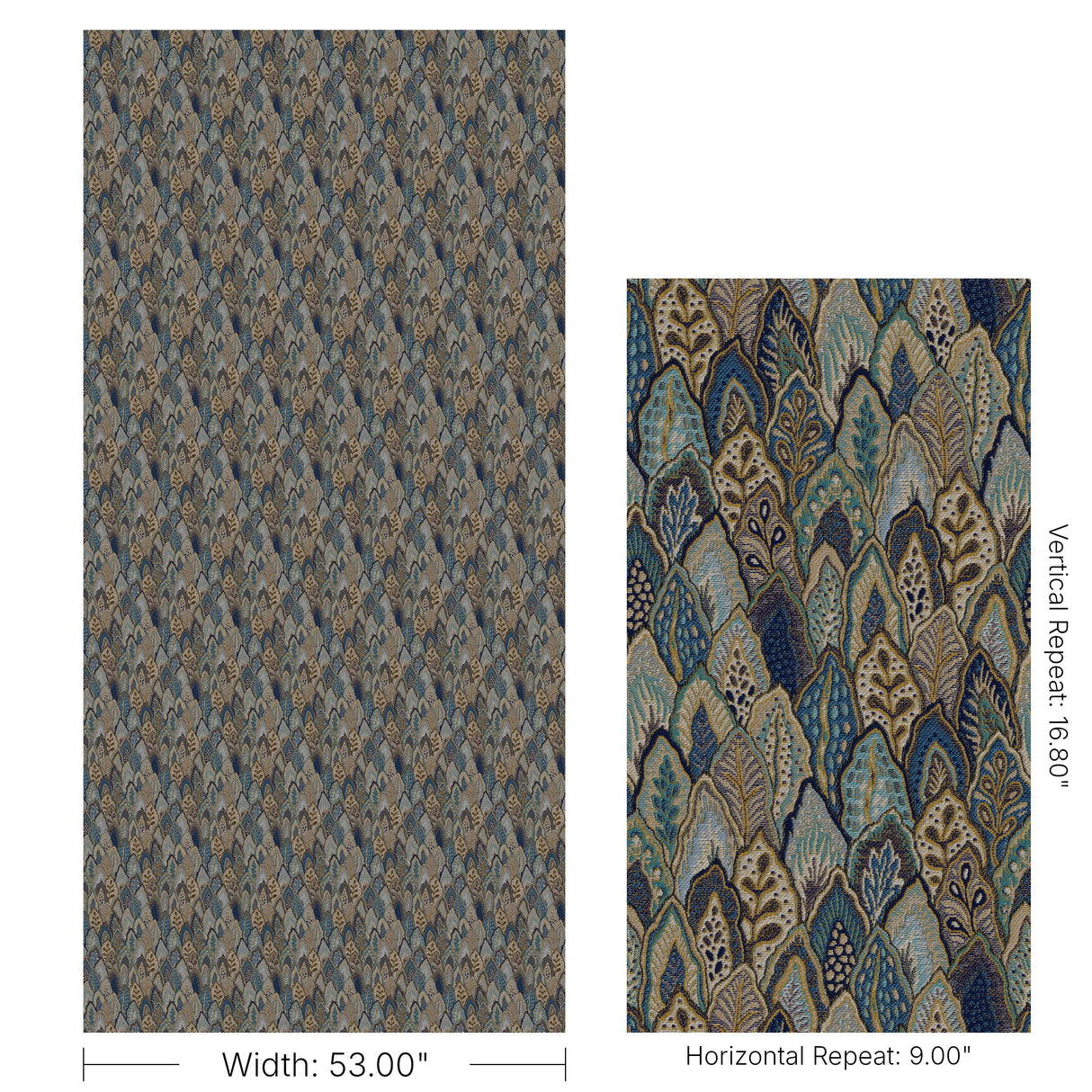 Brunschwig & Fils TALLOIRES WEAVE BLUE Upholstery Fabric