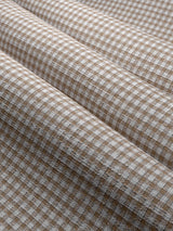 Brunschwig & Fils VESONNE CHECK BEIGE Upholstery Fabric