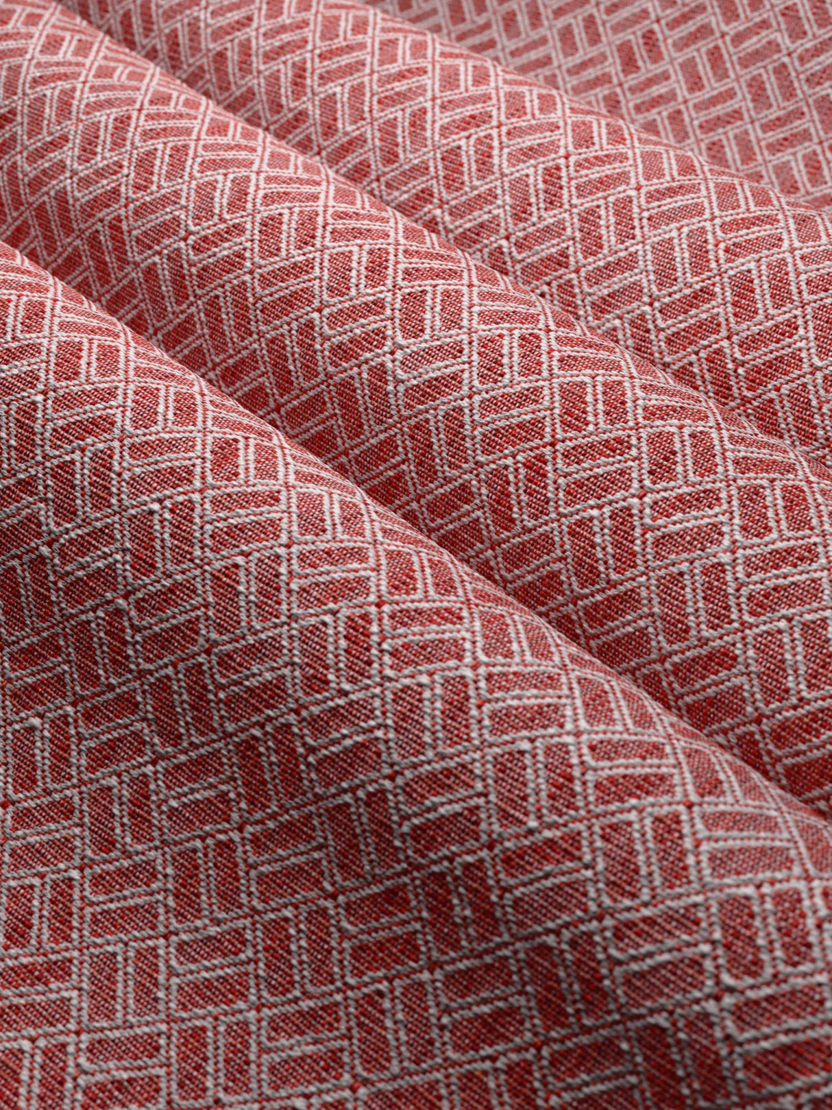 Brunschwig & Fils BELCHAMP WEAVE RED Upholstery Fabric