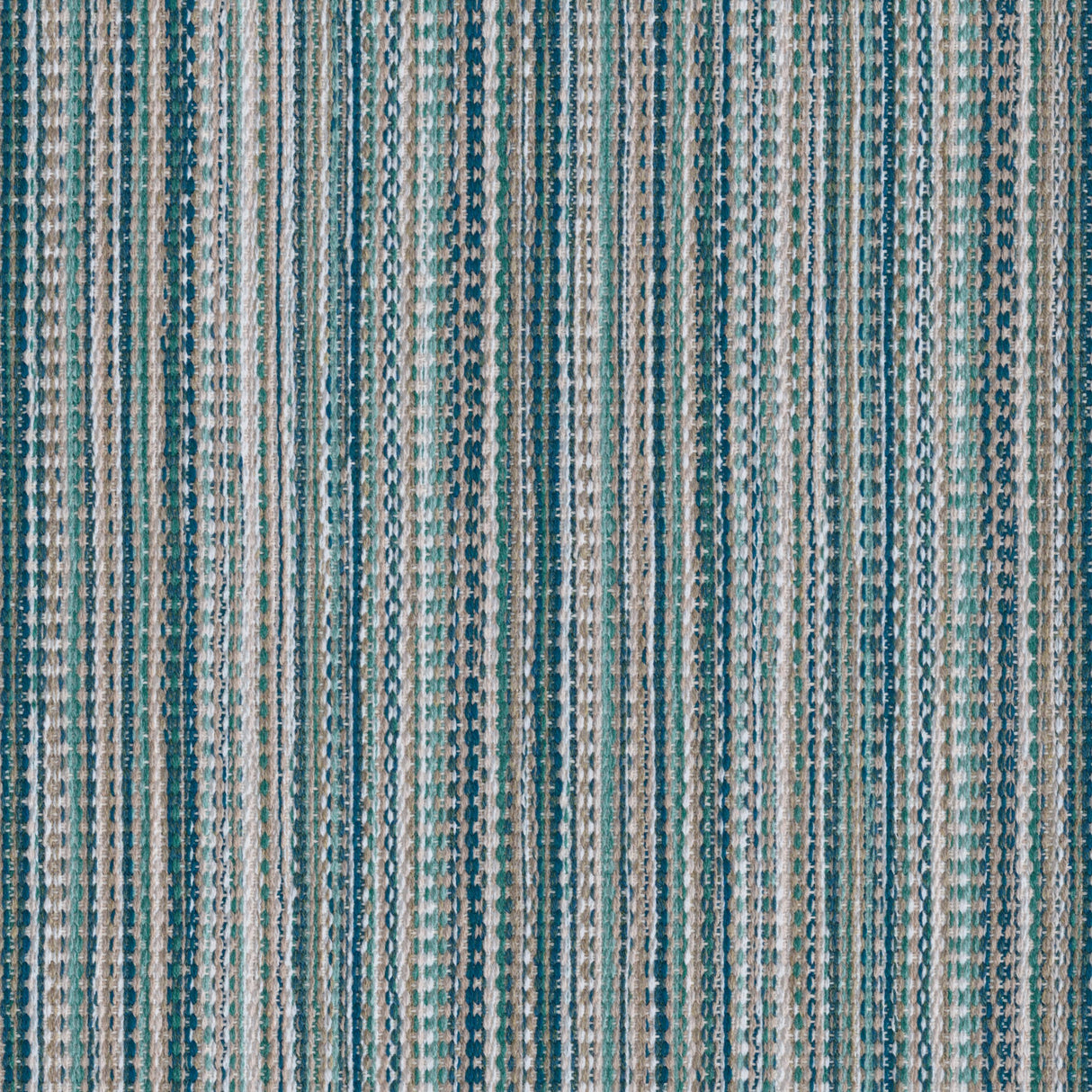 Brunschwig & Fils LONGEMER STRIPE AQUA Upholstery Fabric