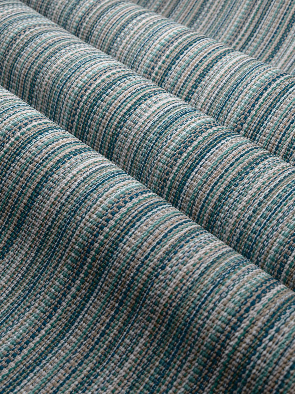 Brunschwig & Fils LONGEMER STRIPE AQUA Upholstery Fabric
