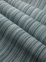Brunschwig & Fils LONGEMER STRIPE AQUA Upholstery Fabric