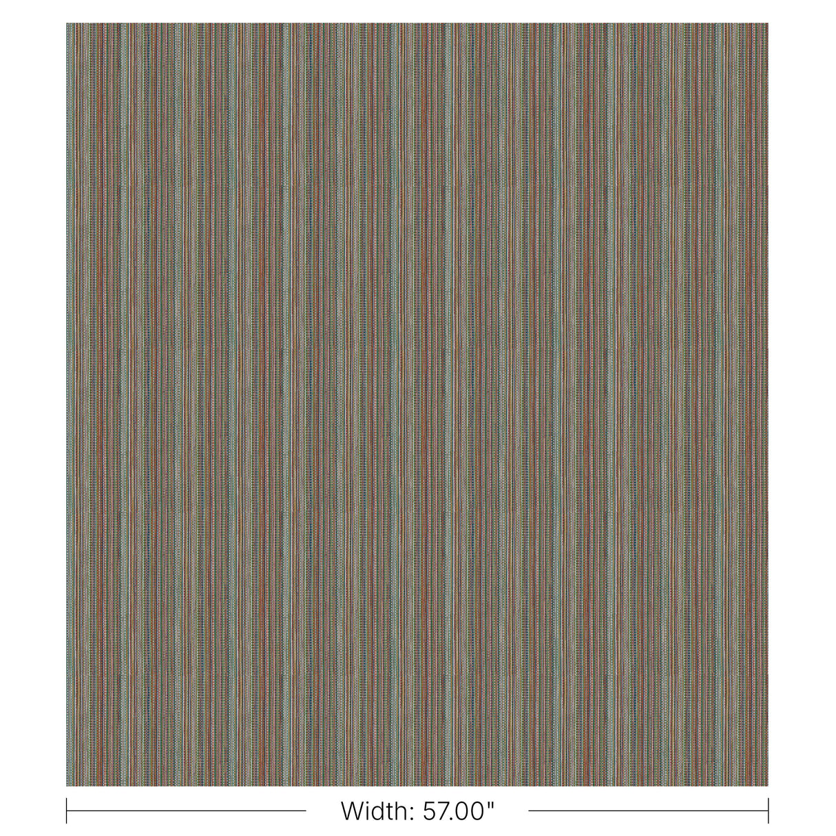 Brunschwig & Fils LONGEMER STRIPE MULTI Upholstery Fabric