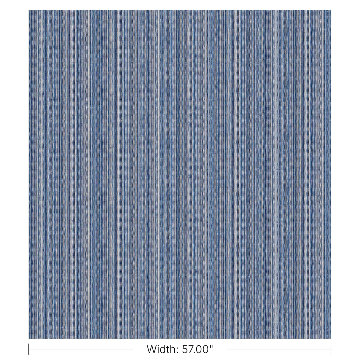 Brunschwig & Fils LONGEMER STRIPE BLUE Upholstery Fabric