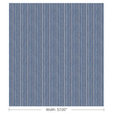 Brunschwig & Fils LONGEMER STRIPE BLUE Upholstery Fabric