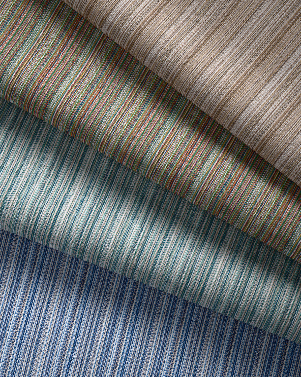 Brunschwig & Fils LONGEMER STRIPE BLUE Upholstery Fabric